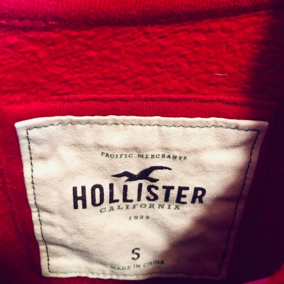 Hollister hooded sweatshirt full-zip size smalll - Picture 2 of 4
